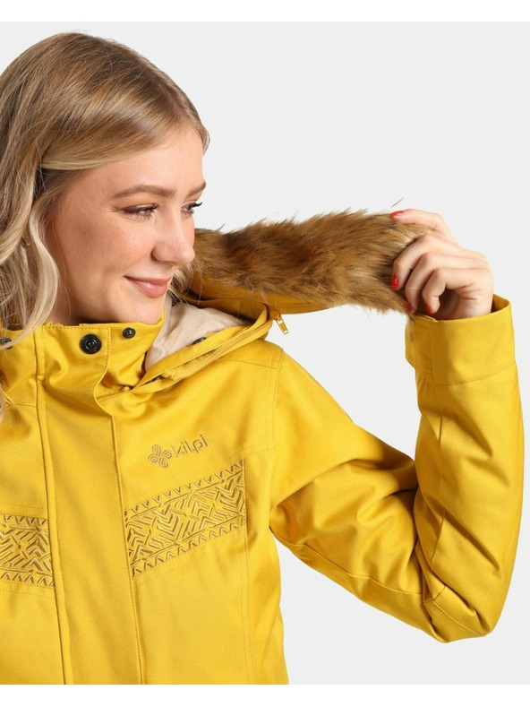 Kilpi Női télikabát Kilpi PERU-W arany