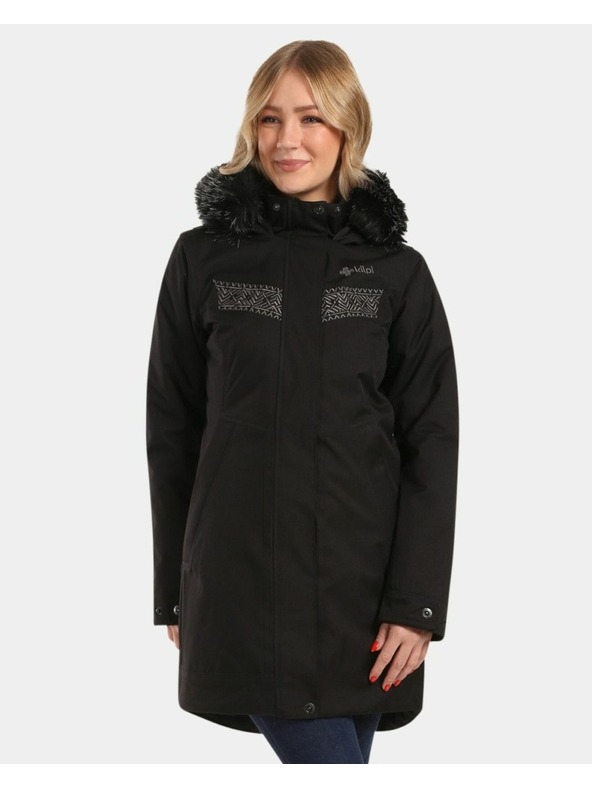 Kilpi Női télikabát Kilpi PERU-W fekete