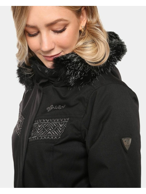 Kilpi Női télikabát Kilpi PERU-W fekete