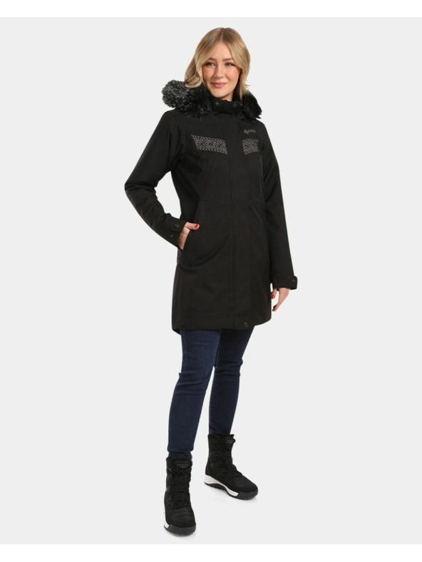 Kilpi Női télikabát Kilpi PERU-W fekete