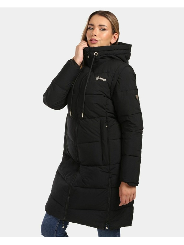 Kilpi Kilpi SALI-W női bélelt kabát Fekete