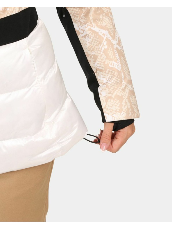 Kilpi Kilpi LENA-W beépített fűtéssel rendelkező női sí dzseki Fehér