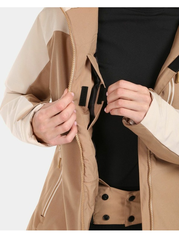 Kilpi Kilpi FLIP-W Női sí dzseki bézs színű