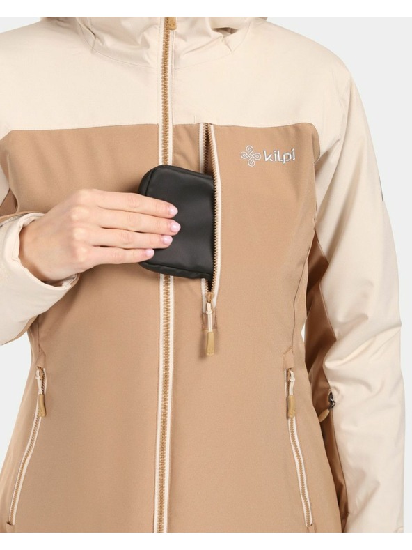 Kilpi Kilpi FLIP-W Női sí dzseki bézs színű