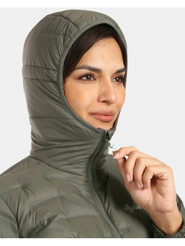 Kilpi Kilpi ALBERTA-W Sötétzöld női pehelykabát