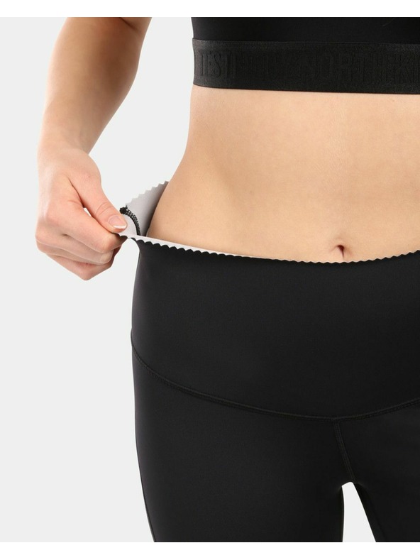 Kilpi Kilpi RIVIAN-W női fitness leggings OPTI-DRY funkcióval Fekete