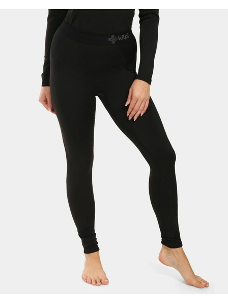 Kilpi Kilpi OLINE-W Női varrás nélküli termo nadrág Fekete
