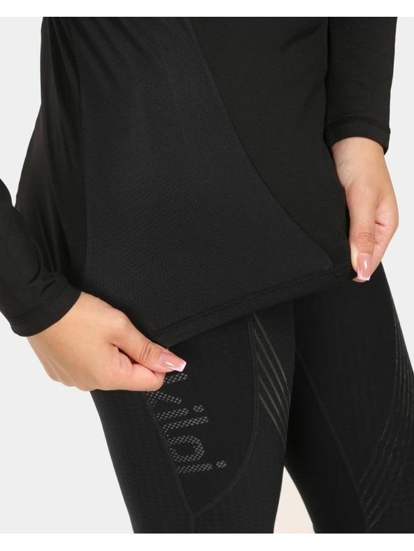 Kilpi Kilpi WILLIE-W hosszú ujjú női thermo póló, fekete