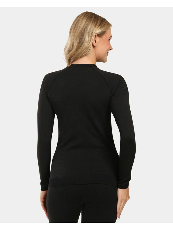 Kilpi Kilpi CAROL-W varrásmentes hosszú ujjú női thermo póló, fekete