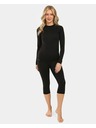 Kilpi Kilpi CAROL-W varrásmentes hosszú ujjú női thermo póló, fekete