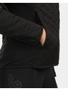 Kilpi Kilpi NEVIA-W női bélelt fleece pulóver kapucnival Fekete