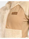 Kilpi Kilpi NORKA-W női bolyhos fleece pulóver kapucnival Bézs