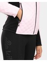 Kilpi Kilpi NEVIA-W női bélelt fleece pulóver kapucnival Világosrózsaszín