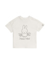 Marks & Spencer Marks & Spencer Miffy™ póló magas pamuttartalommal (1–8 éves), törtfehér