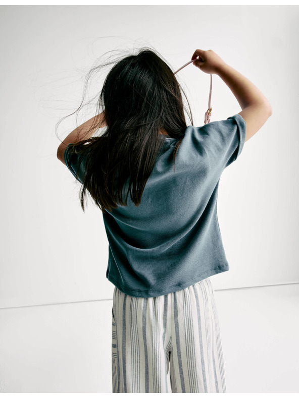 Marks & Spencer Marks & Spencer Miffy™ póló magas pamuttartalommal (1–8 éves), szürke