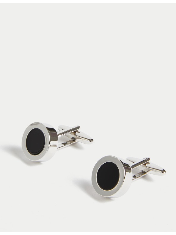 Marks & Spencer Marks & Spencer kerek mandzsetta mandzsettgomb ezüst