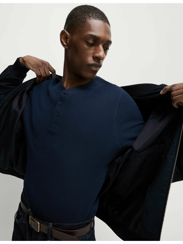 Marks & Spencer Marks & Spencer Bomber dzseki Stormwear™ technológiával, tengerkék