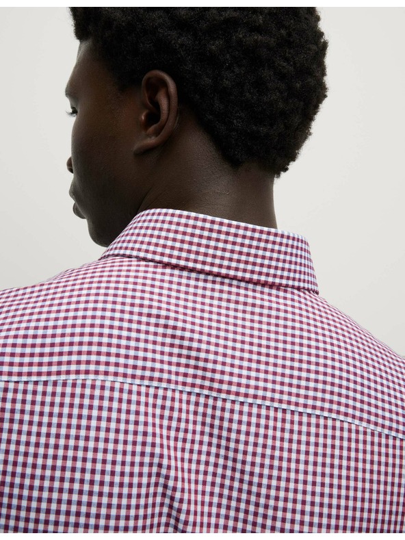 Marks & Spencer Marks & Spencer kockás ing normál szabással, könnyen vasalható, 2 db piros