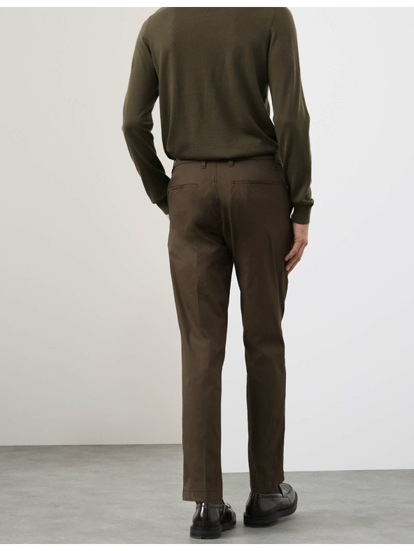 Marks & Spencer Szuper könnyű chino nadrág, normál szabás Marks & Spencer zöld