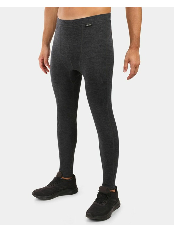 Kilpi Férfi MERINO WOOL thermo nadrág Kilpi MAVORA BOTTOM-M Fekete