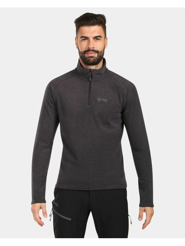 Kilpi Férfi fleece melegítőfelső Kilpi ALMERI-M Fekete