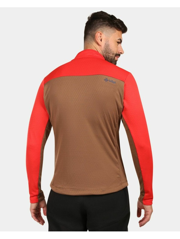 Kilpi Férfi polár pulóver Kilpi ERIN-M Barna