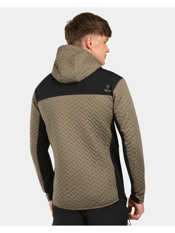 Kilpi Férfi bélelt kapucnis polár pulóver Kilpi NEVIA-M Zöld