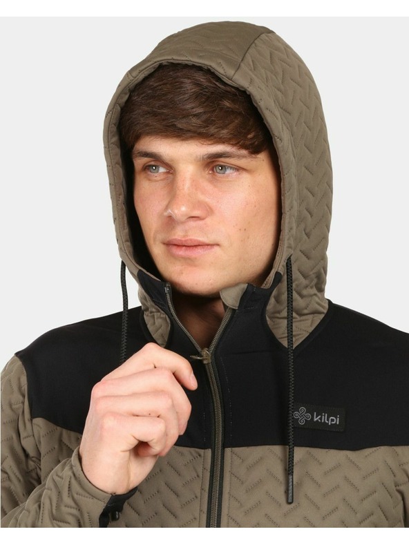 Kilpi Férfi bélelt kapucnis polár pulóver Kilpi NEVIA-M Zöld