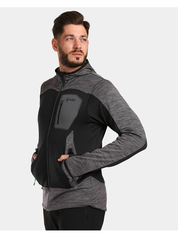 Kilpi Férfi funkcionális pulóver Kilpi FRENI-M Sötétszürke