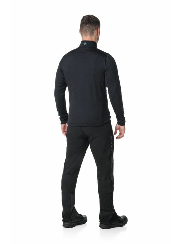 Kilpi Férfi funkcionális pulóver Kilpi TEAM FLEECE-M Fekete