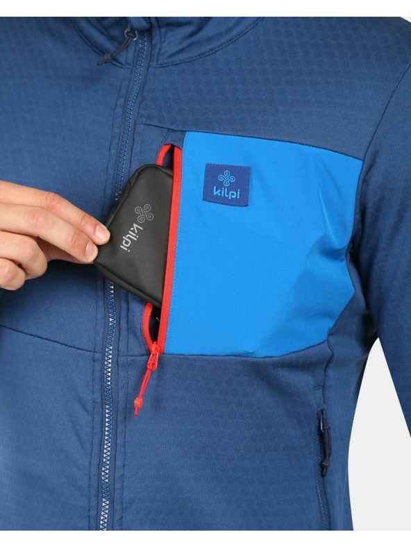 Kilpi Férfi polár pulóver Kilpi ERIN-M Sötétkék