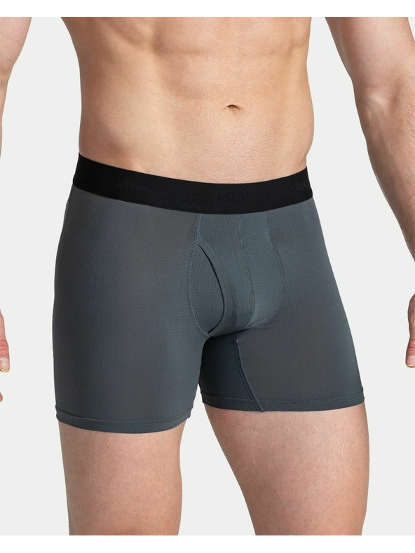 Kilpi Férfi technikai boxer szett 2 darab Kilpi 2P NETT-U Sötétszürke