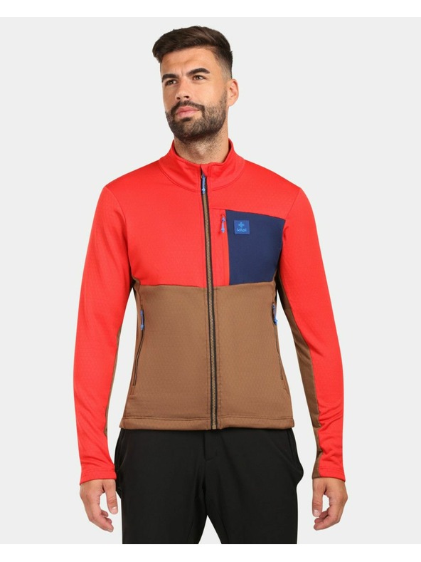 Kilpi Férfi polár pulóver Kilpi ERIN-M Barna