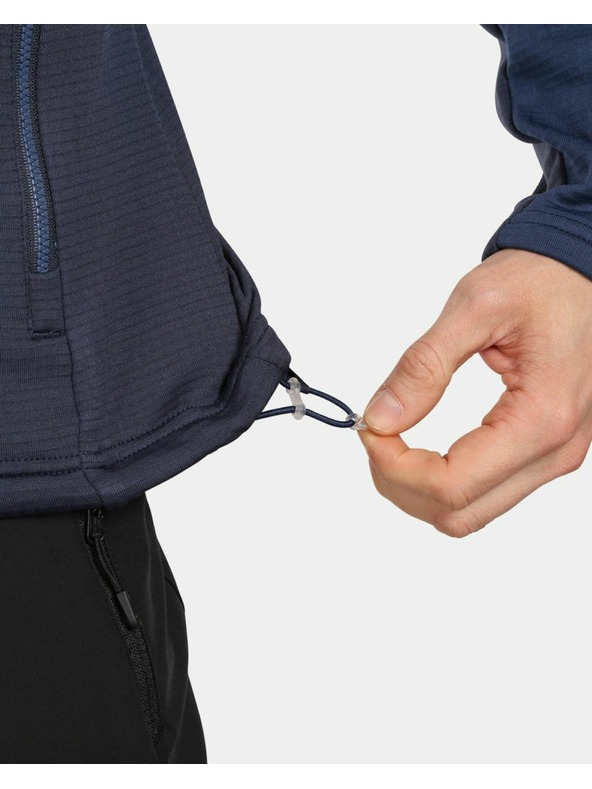 Kilpi Kilpi SEVELEN-M férfi kapucnis sport pulóver Sötétkék