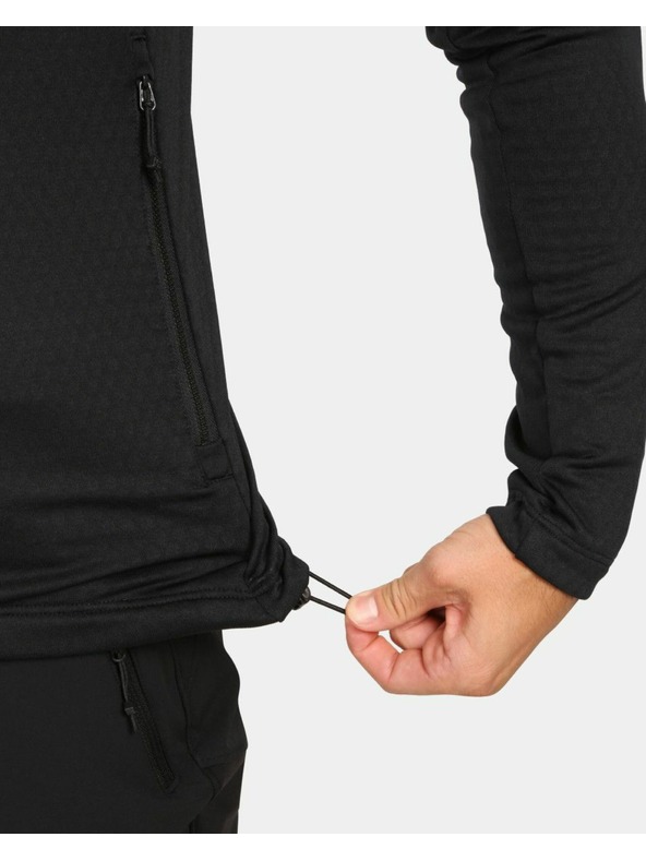 Kilpi Kilpi ERIN-M férfi polár pulóver Fekete