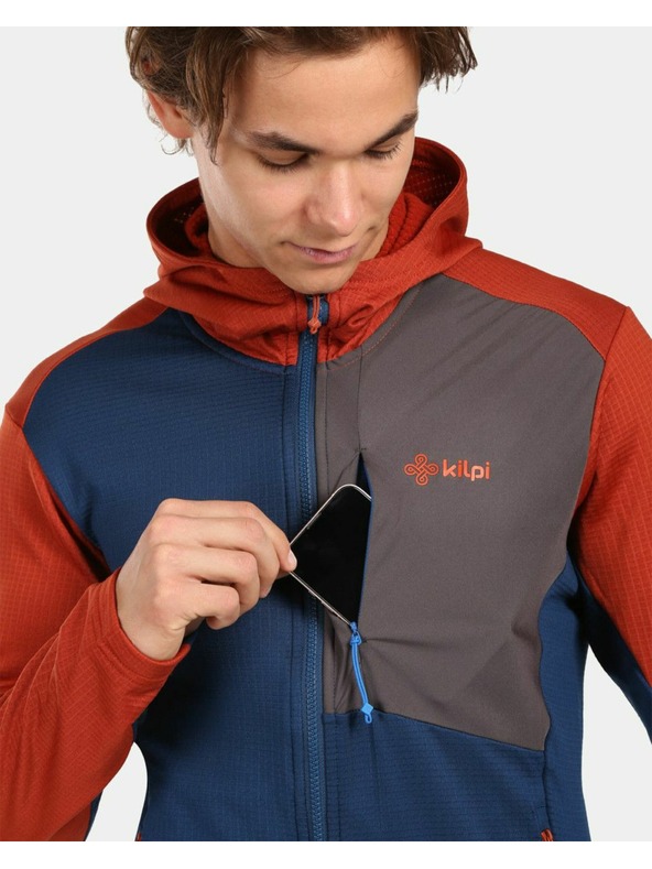 Kilpi Férfi polár pulóver Kilpi SEVELEN-M Sötétkék