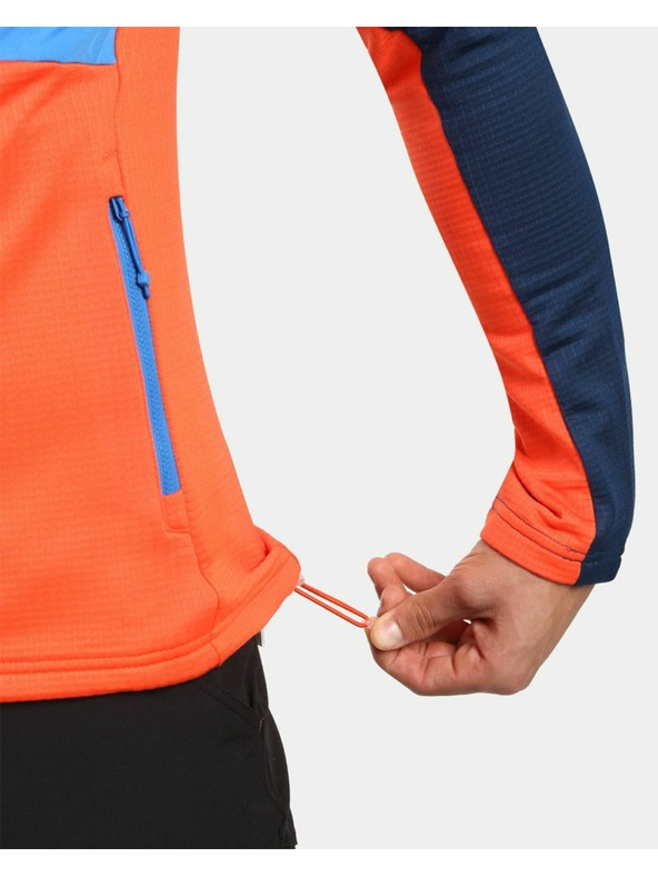 Kilpi Férfi polár pulóver Kilpi SEVELEN-M Narancssárga