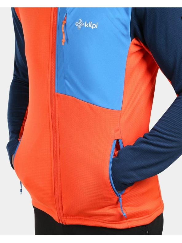 Kilpi Férfi polár pulóver Kilpi SEVELEN-M Narancssárga