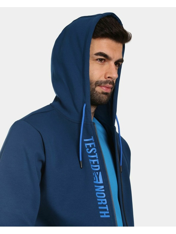 Kilpi Férfi pamut kapucnis pulóver Kilpi AVILA-M Sötétkék