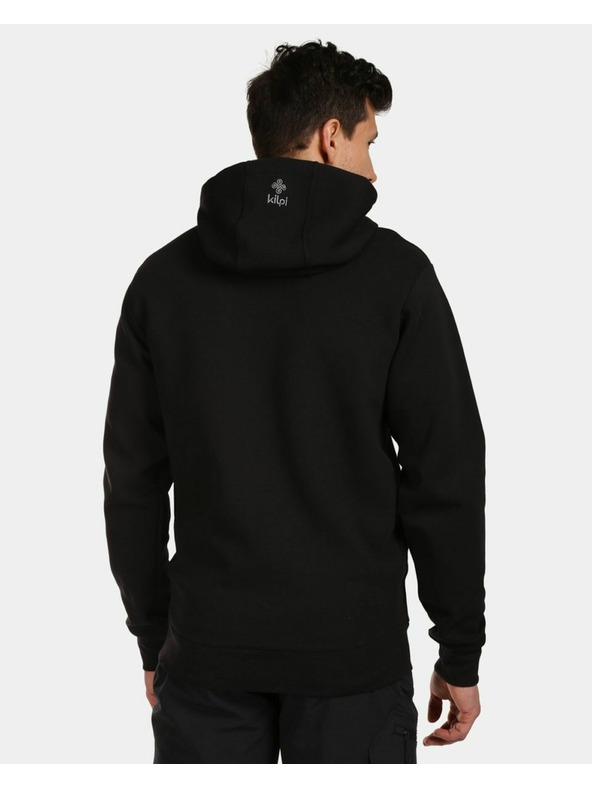 Kilpi Férfi pamut kapucnis pulóver Kilpi AVILA-M Fekete