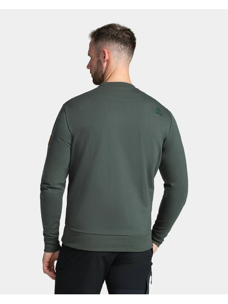 Kilpi Kilpi OIRAN-M férfi pamut pulóver Sötétzöld