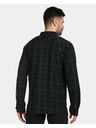 Kilpi Férfi sportos flanel ing Kilpi FLANNY-M Sötétzöld