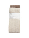 Marks & Spencer 2 db kötött harisnyanadrág fonatmintával, magas pamuttartalommal (2–14 éves) Marks & Spencer krém