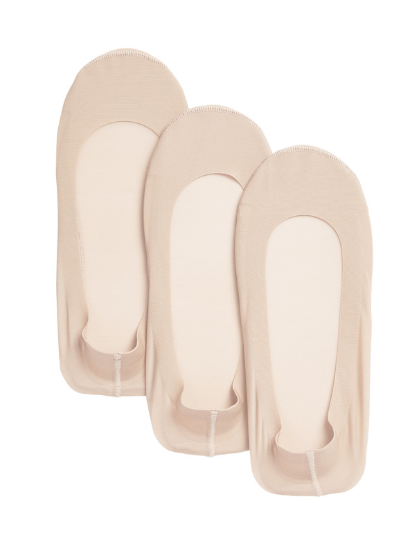 Marks & Spencer 3 db alacsony zokni Marks & Spencer bézs