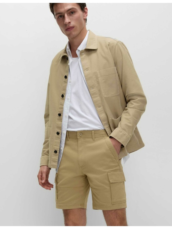 Marks & Spencer Rugalmas cargo rövidnadrág Marks & Spencer barna