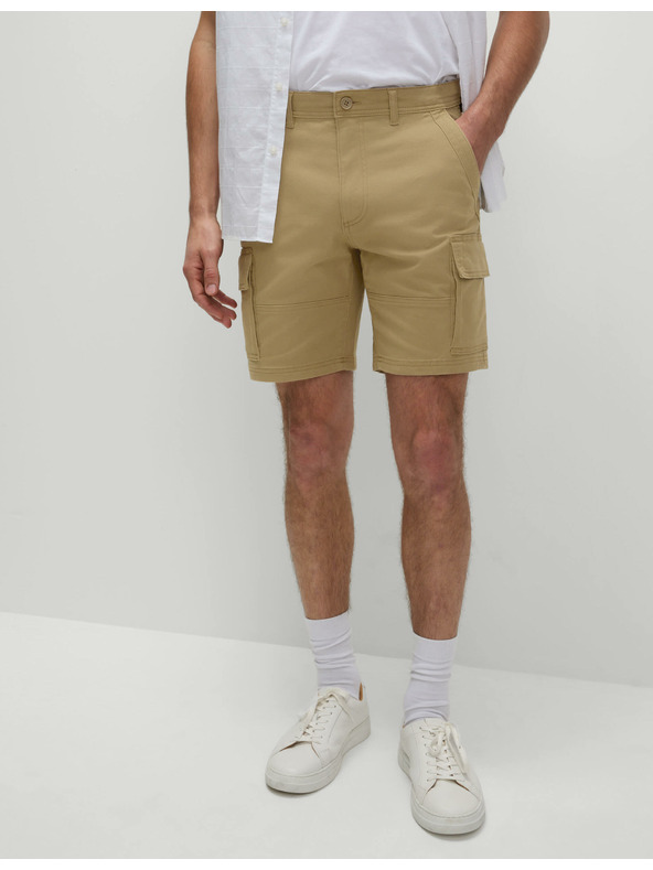 Marks & Spencer Rugalmas cargo rövidnadrág Marks & Spencer barna