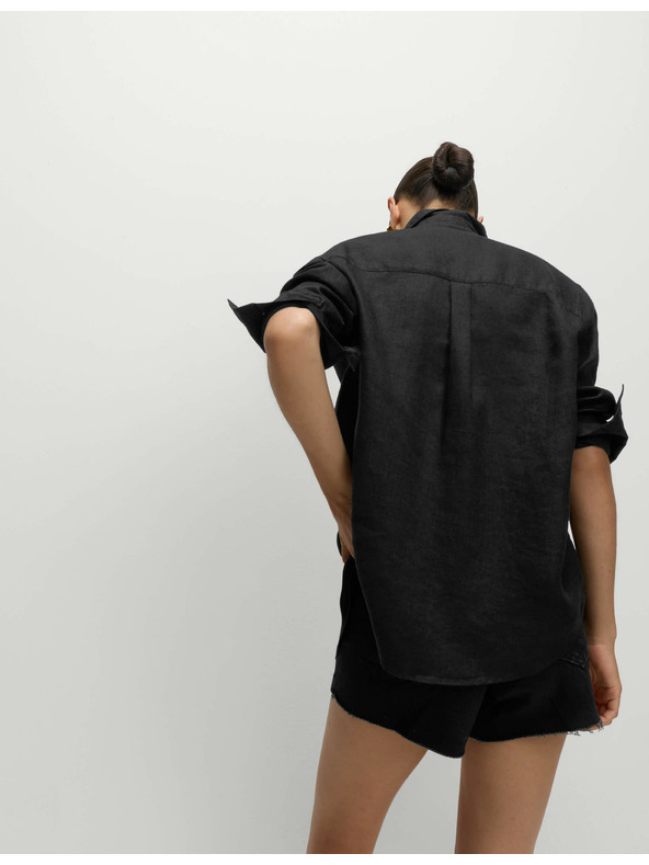 Marks & Spencer Strand ing 100% pamutból gallérral Marks & Spencer fekete