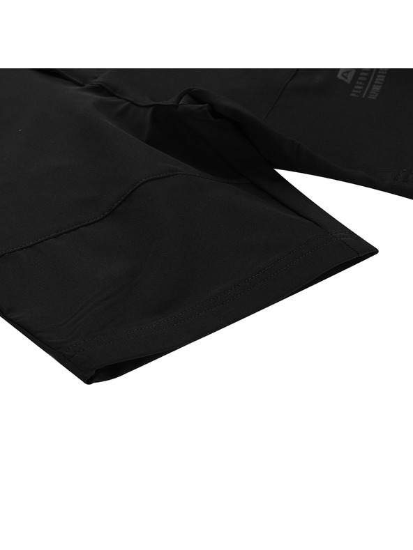 ALPINE PRO Gyerek softshell rövidnadrág ALPINE PRO BAKO fekete