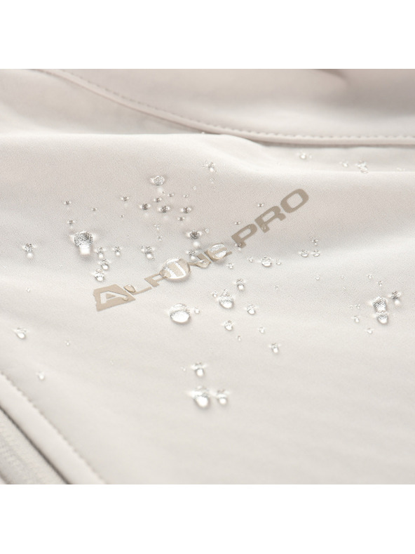 ALPINE PRO ALPINE PRO HOORA női softshell dzseki DWR kezeléssel moonbeam