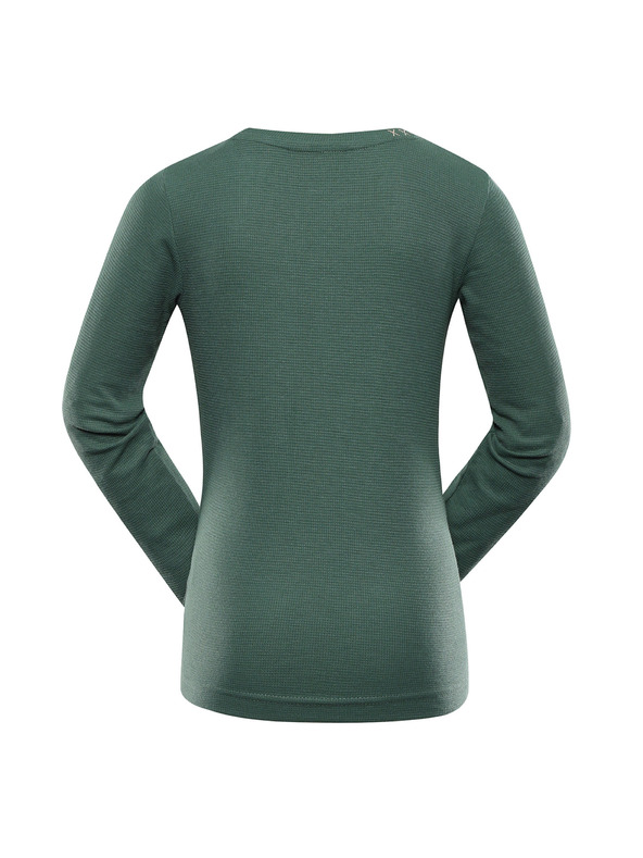 ALPINE PRO ALPINE PRO BOGRO gyermek hosszú ujjú póló myrtle